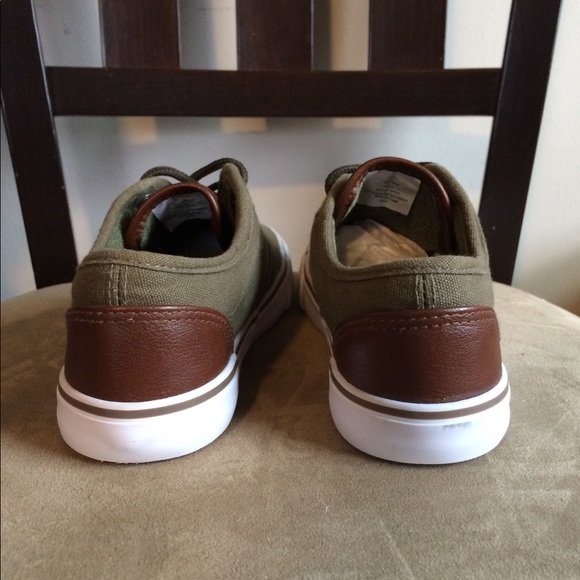 Big boy olive green dress shoes 3y - Picture 3 of 5